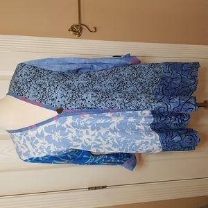 Boho rayon flowy cardigan